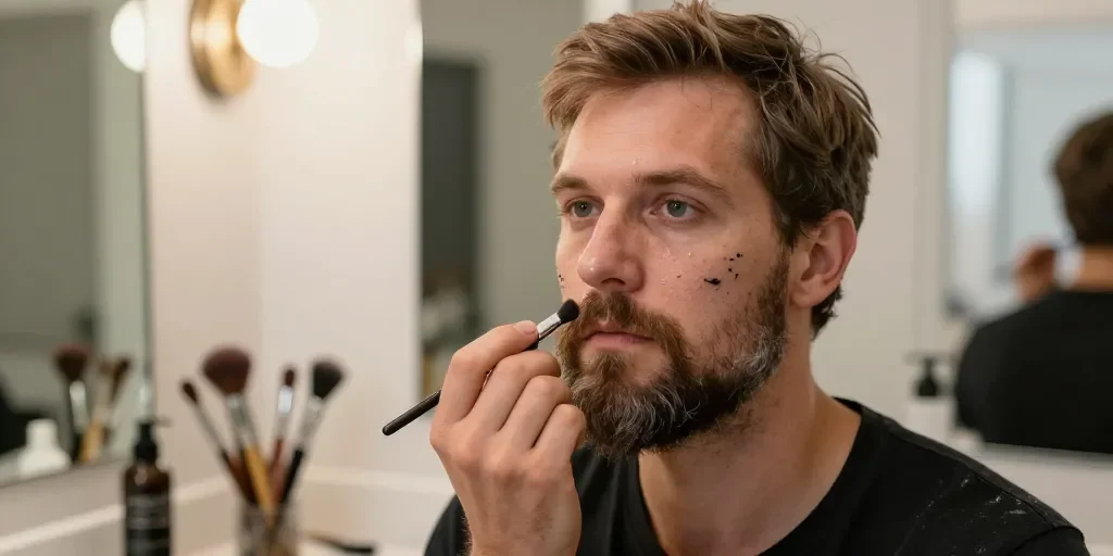 La barba no es un obstáculo: cómo dominar el maquillaje Halloween hombre con barba sin compromisos